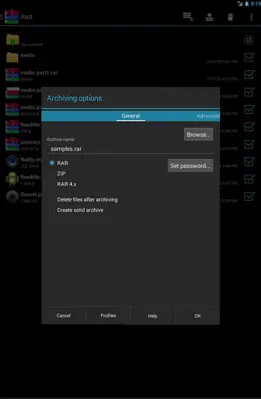RAR android App screenshot 14
