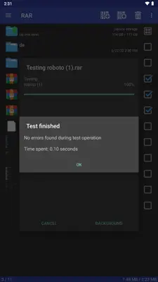 RAR android App screenshot 5